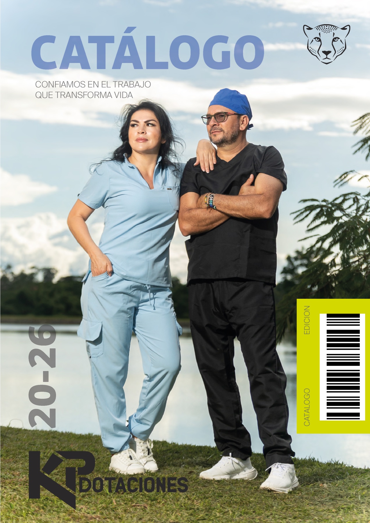 Portada del catálogo KP Dotaciones